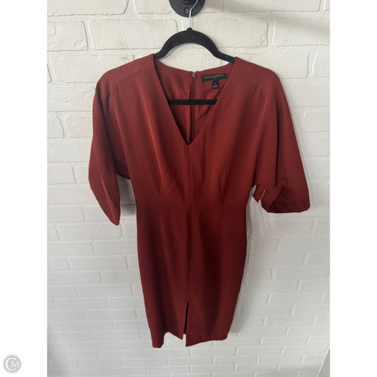 Dress Work By Banana Republic In Orange, Size: Xs