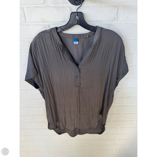 Top Short Sleeve By Old Navy In Grey, Size: M