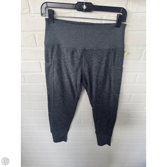 Athletic Leggings By Kirkland In Grey, Size: 12