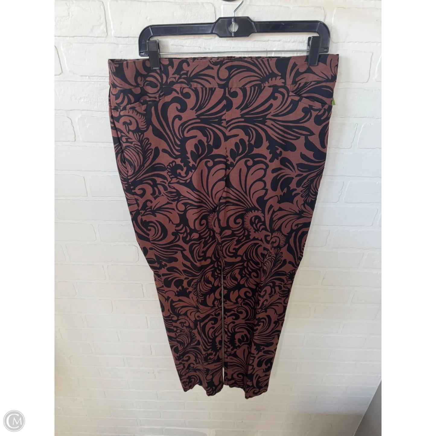 Pants Other By Chicos In Black & Brown, Size: 14