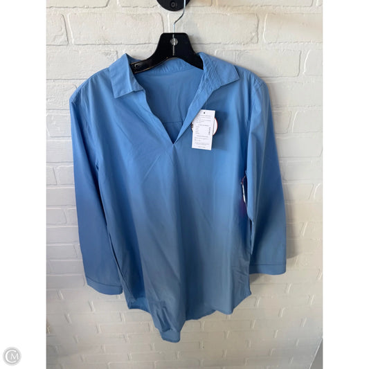 Swimwear Cover-up By Clothes Mentor In Blue, Size: Xl