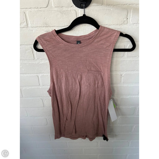 Athletic Tank Top By Vuori In Pink, Size: Xs