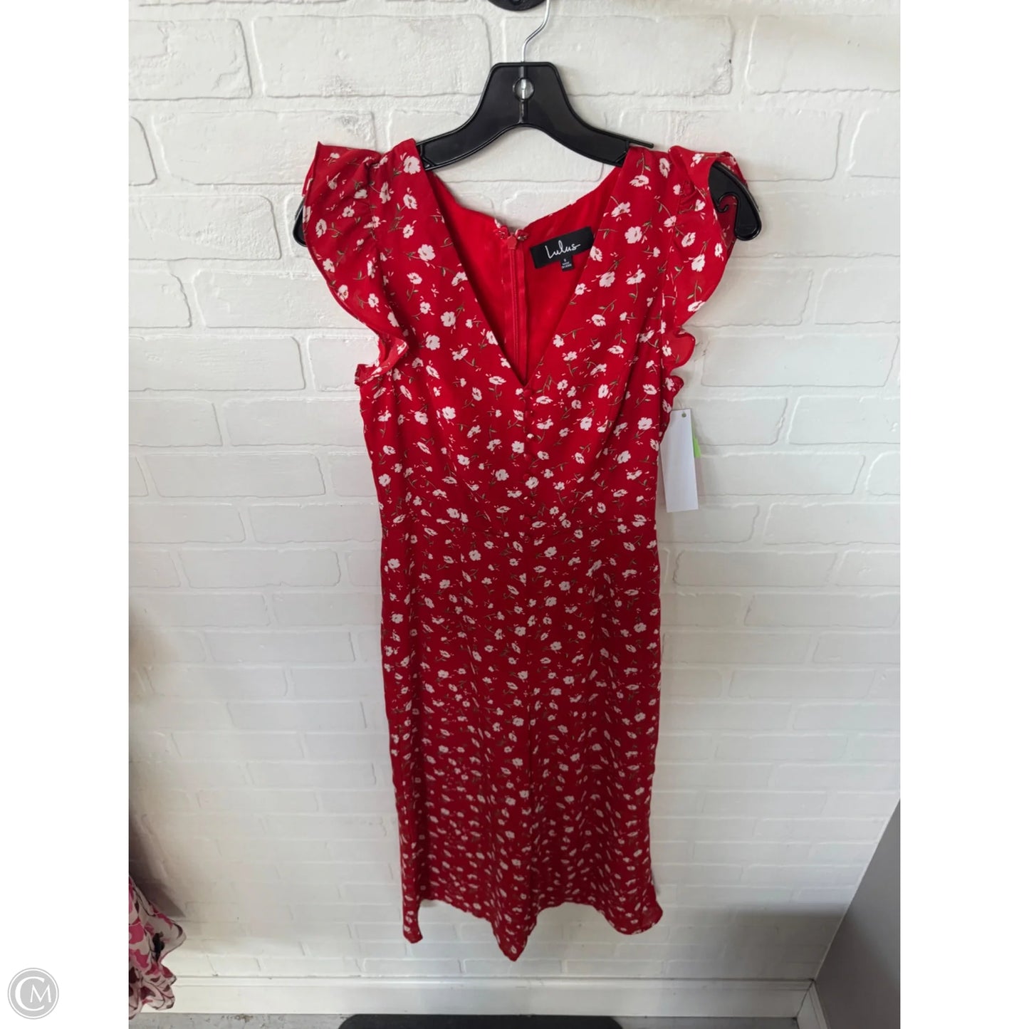 Jumpsuit By Lulus In Red & White, Size: S