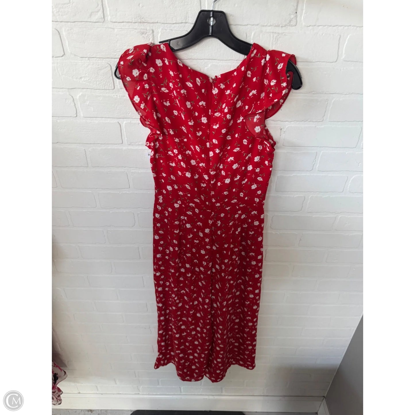 Jumpsuit By Lulus In Red & White, Size: S