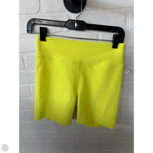 Athletic Shorts By Aqua In Yellow, Size: 4