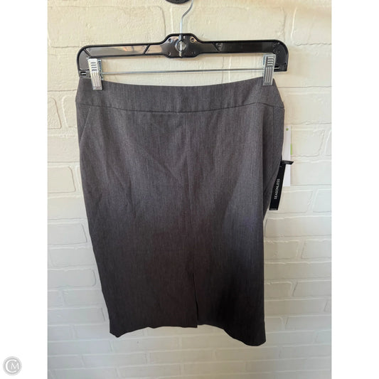 Skirt Mini & Short By White House Black Market In Grey, Size: 4