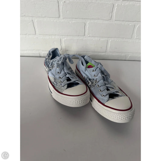 Shoes Sneakers By Converse In Blue & White, Size: 8