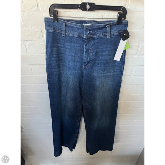 Jeans Wide Leg By Oat In Blue Denim, Size: 10