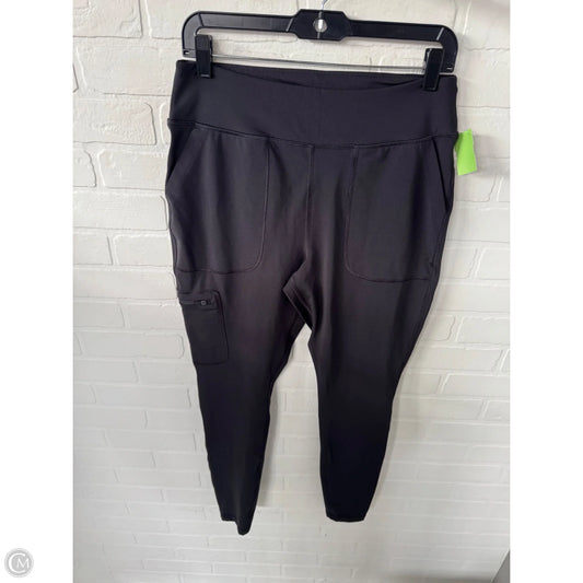 Athletic Leggings By Clothes Mentor In Black, Size: 12