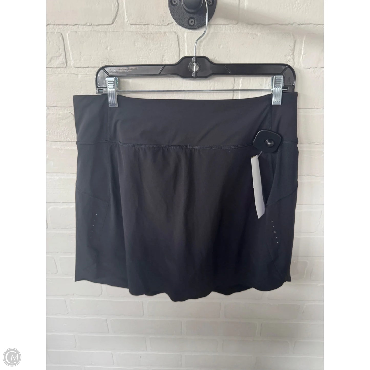 Athletic Skort By Athleta In Black, Size: 12