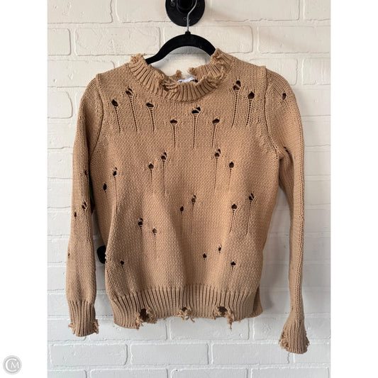 Sweater By Zara In Tan, Size: S