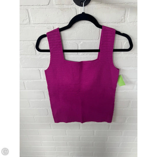 Vest Sweater By Cme In Pink, Size: L