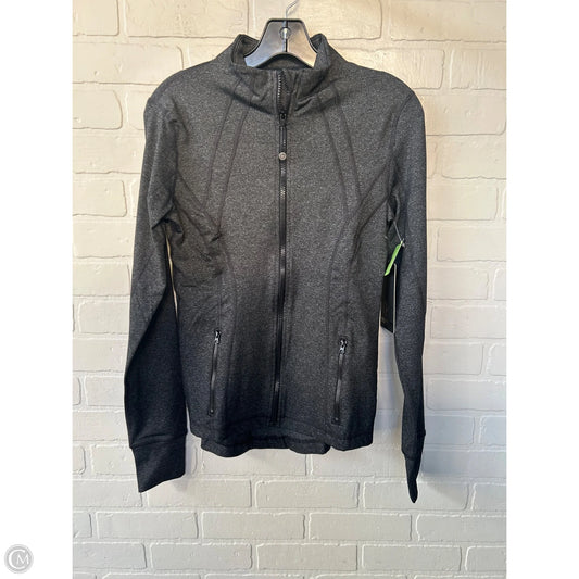Athletic Jacket By 90 Degrees By Reflex In Grey, Size: S