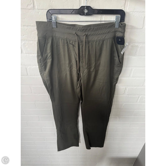 Athletic Pants By The North Face In Green, Size: 12