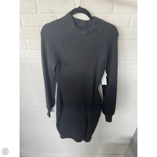 Dress Sweater By Clothes Mentor In Grey, Size: L
