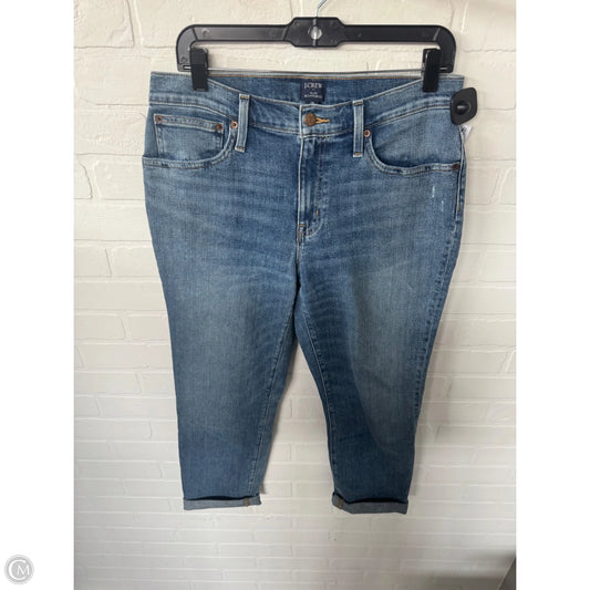 Jeans Boyfriend By J. Crew In Blue Denim, Size: 6