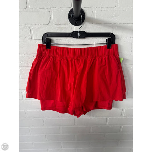 Athletic Shorts By Cmc In Red, Size: 12
