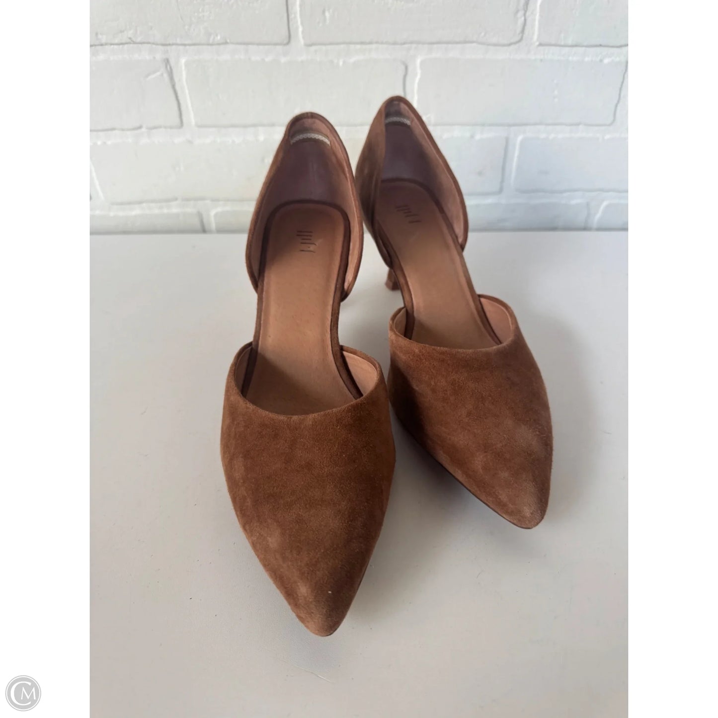 Shoes Heels Kitten By J. Jill In Brown, Size: 10
