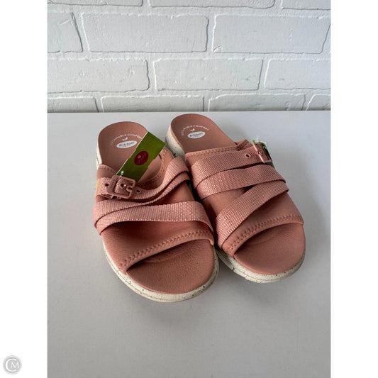Sandals Flats By Dr Scholls In Orange, Size: 8