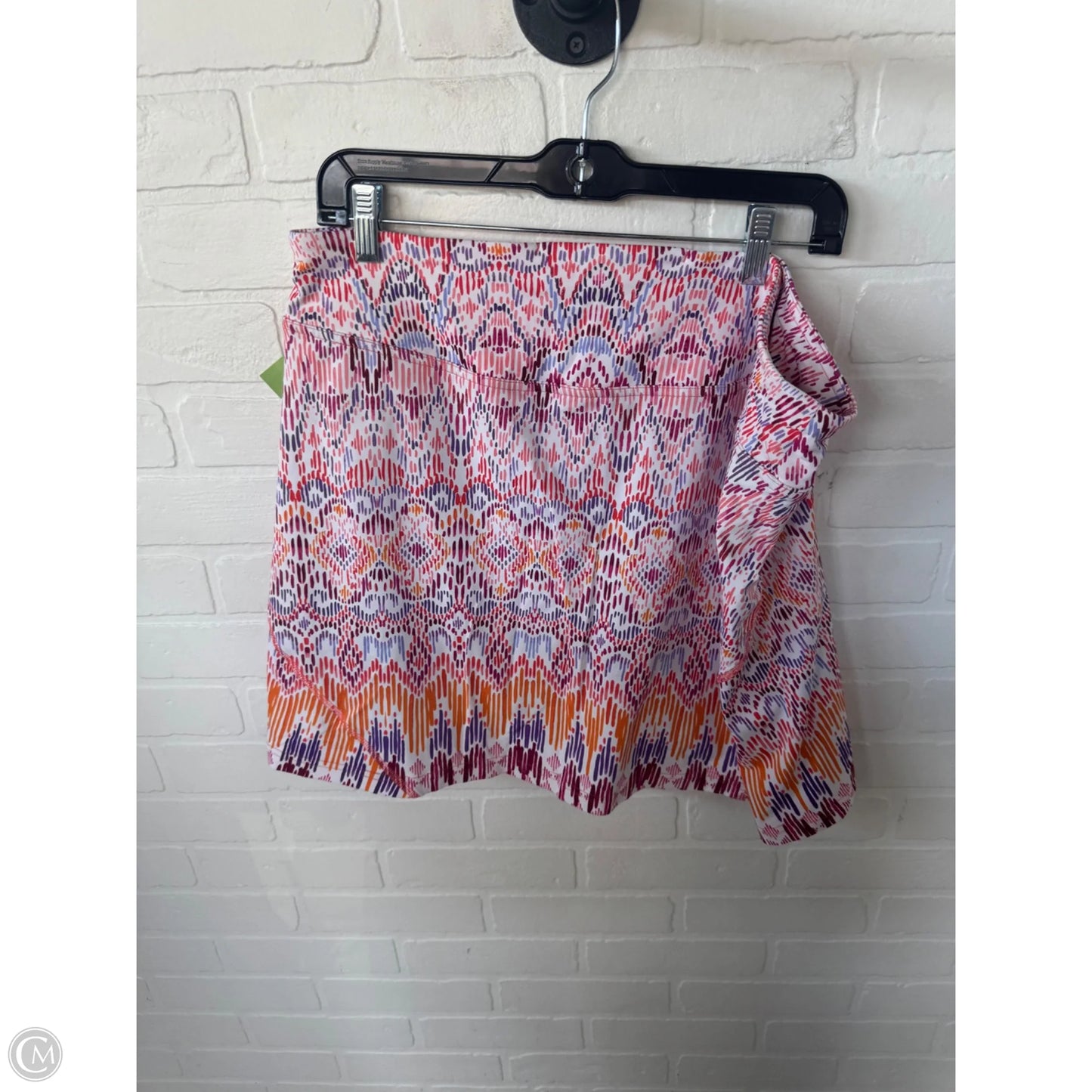 Athletic Skort By Title Nine In Orange & Purple, Size: 16