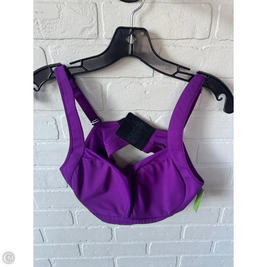 Athletic Bra By Lululemon In Purple, Size: 36d