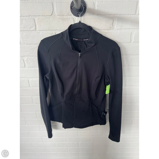 Athletic Jacket By Spyder In Black, Size: M