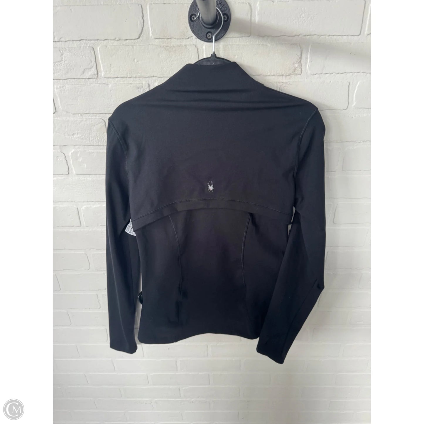 Athletic Jacket By Spyder In Black, Size: M