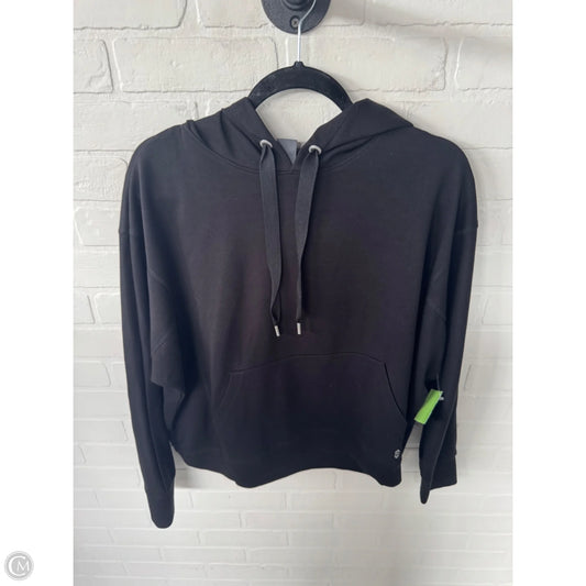 Sweatshirt Hoodie By Free Country In Black, Size: L