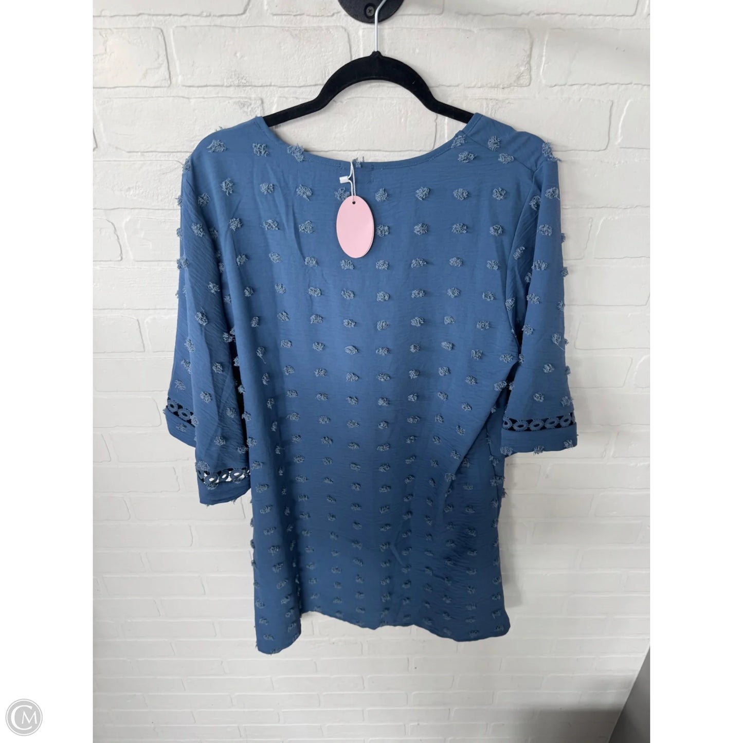 Dress Casual Short By Clothes Mentor In Blue, Size: M