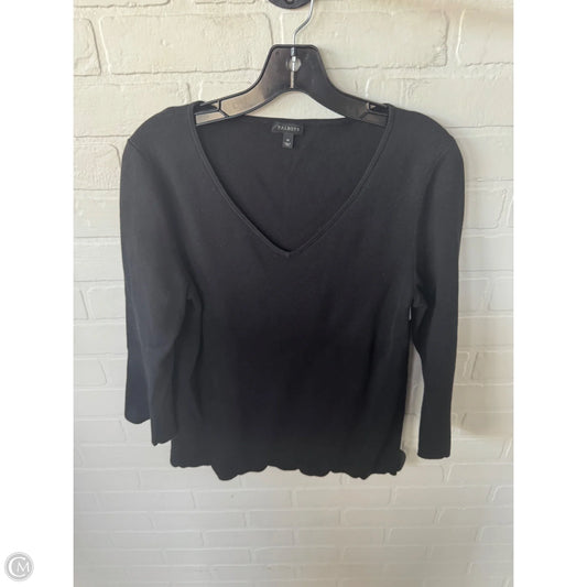 Sweater By Talbots In Black, Size: M