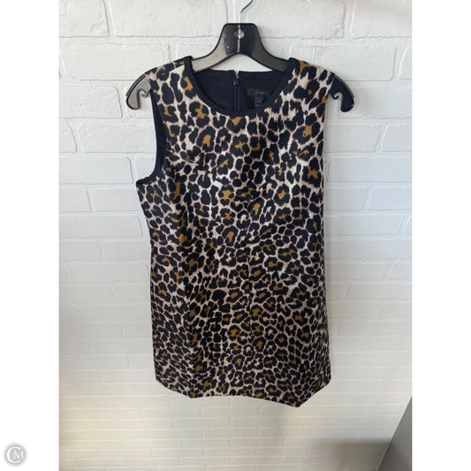 Dress Work By J. Crew In Animal Print, Size: S