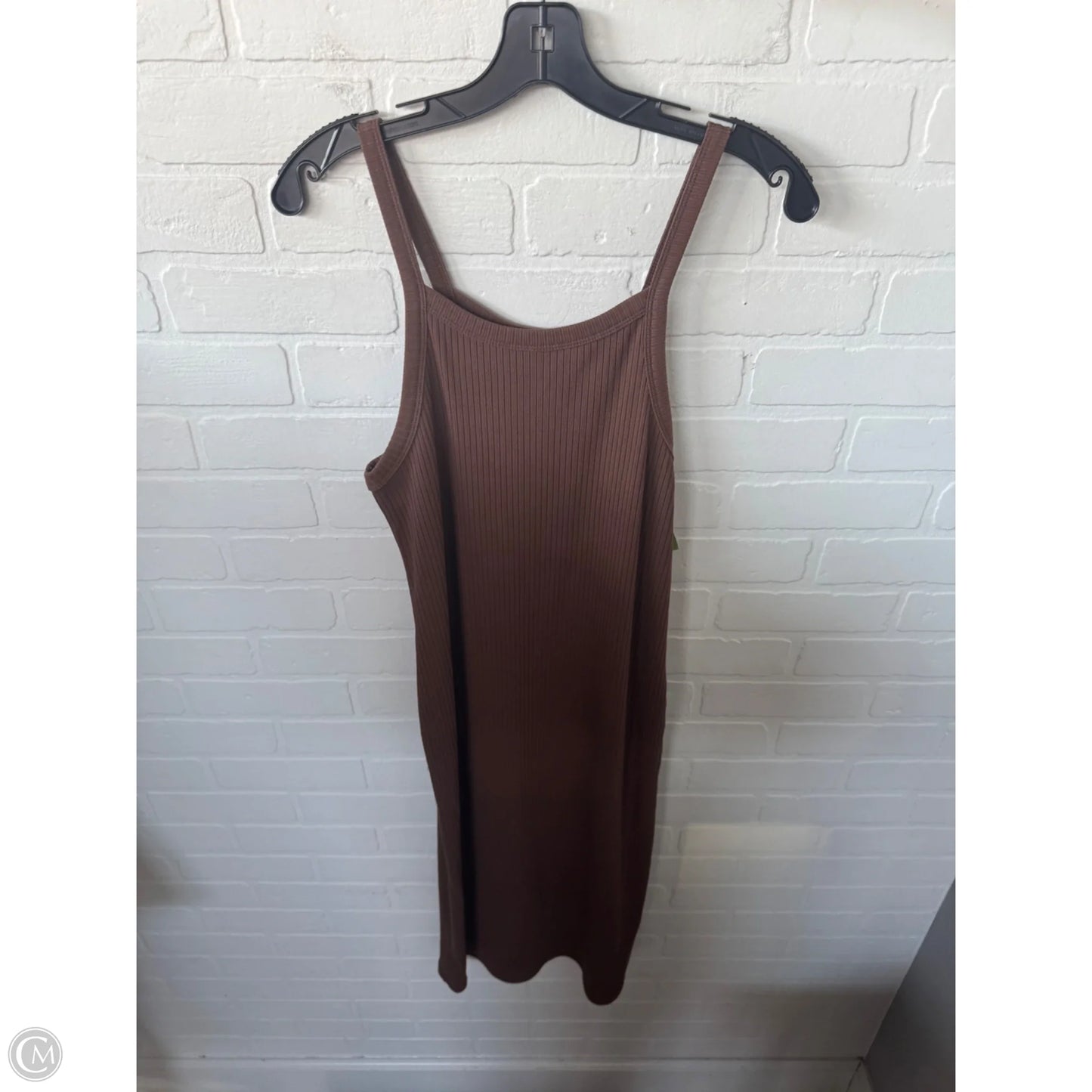Dress Casual Midi By Gap In Brown, Size: M