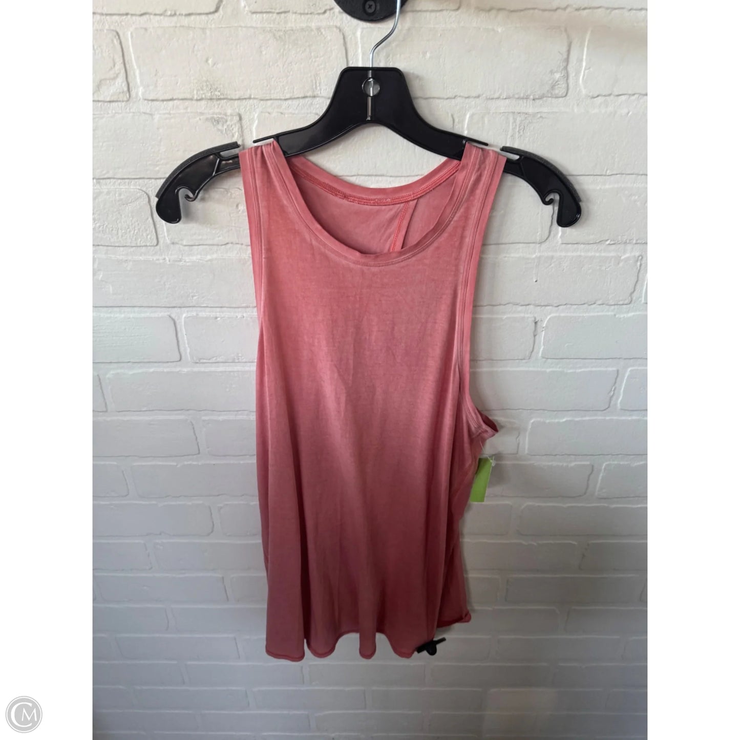 Athletic Tank Top By Lululemon In Peach, Size: M