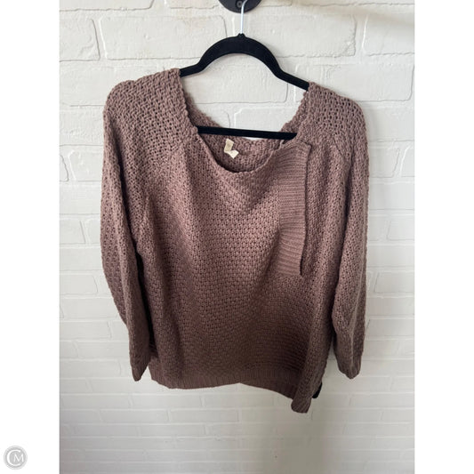 Sweater By Wishlist In Tan, Size: S