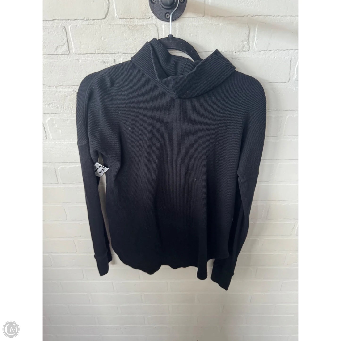 Top Long Sleeve Basic By Cmc In Black, Size: S