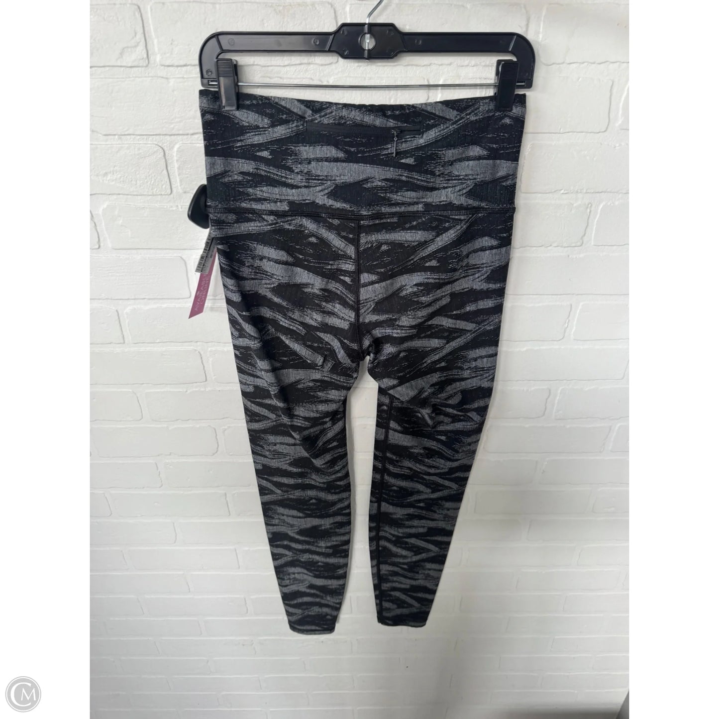Athletic Leggings By The North Face In Black & Grey, Size: 8