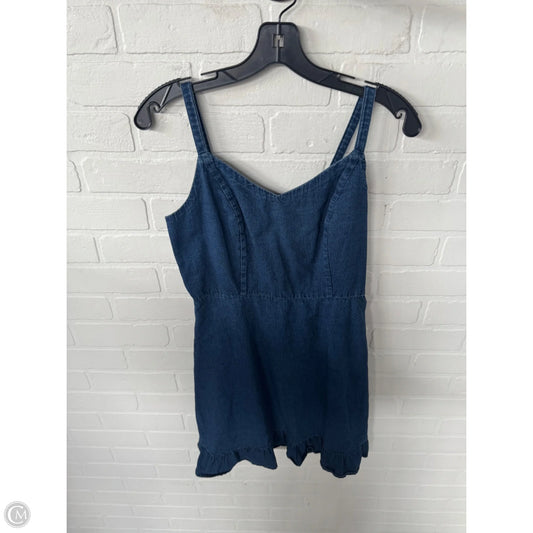 Dress Casual Short By Old Navy In Blue Denim, Size: S
