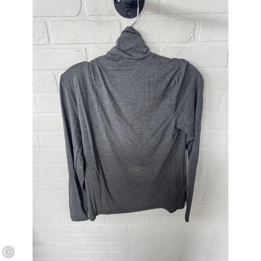 Top Long Sleeve Basic By Cme In Grey, Size: L