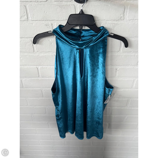 Top Sleeveless By White House Black Market In Blue, Size: Xl