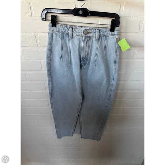 Skirt Midi By Showpo In Blue Denim, Size: 4