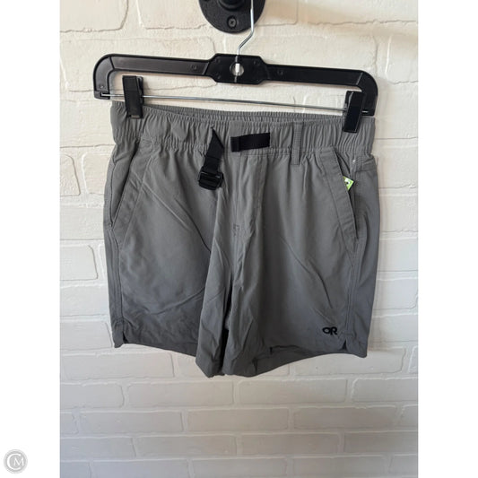 Athletic Shorts By Outdoor Voices In Grey, Size: 0