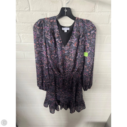 Dress Casual Short By Evereve In Grey & Purple, Size: Xs