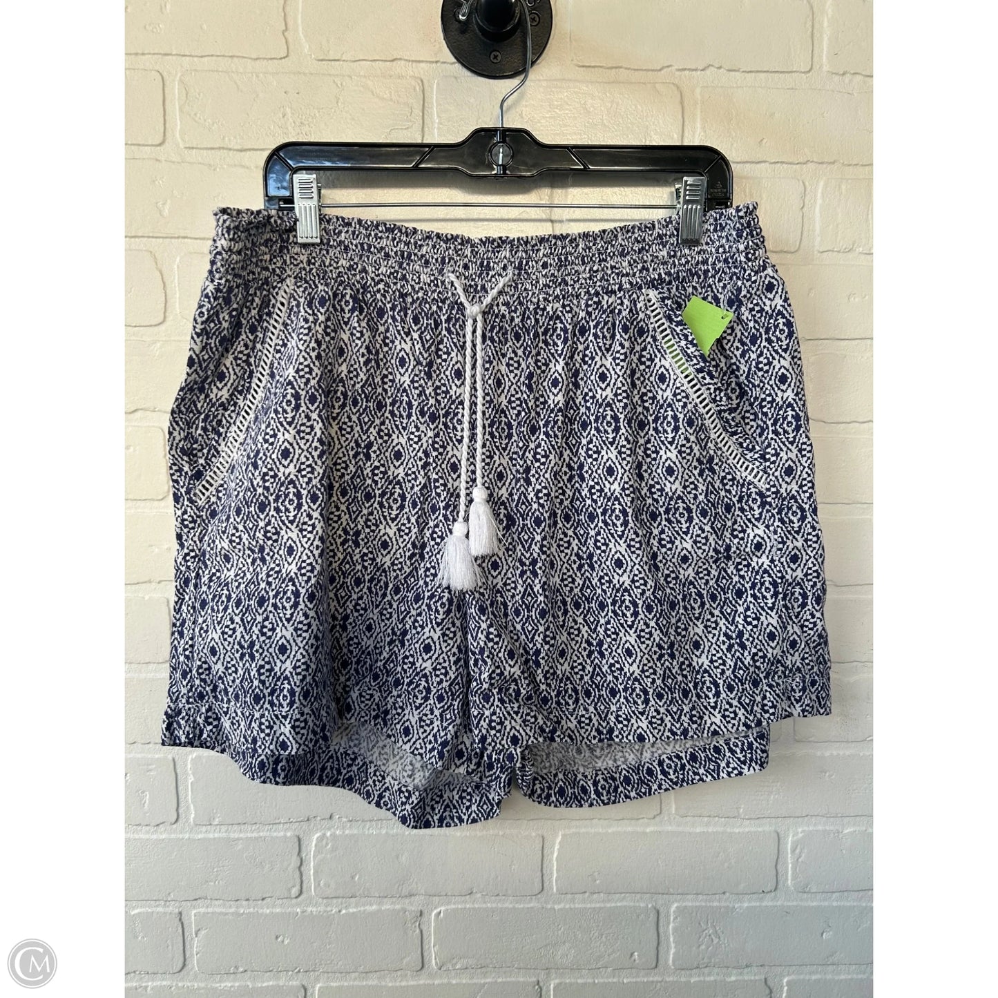 Shorts By Briggs In Blue & White, Size: 16