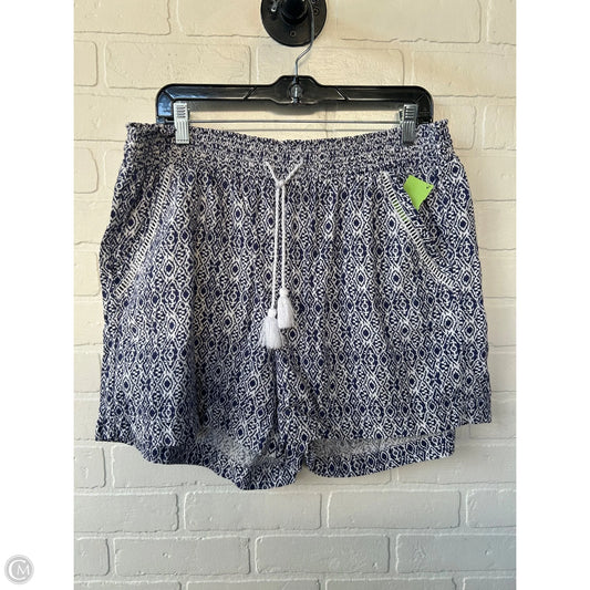 Shorts By Briggs In Blue & White, Size: 16