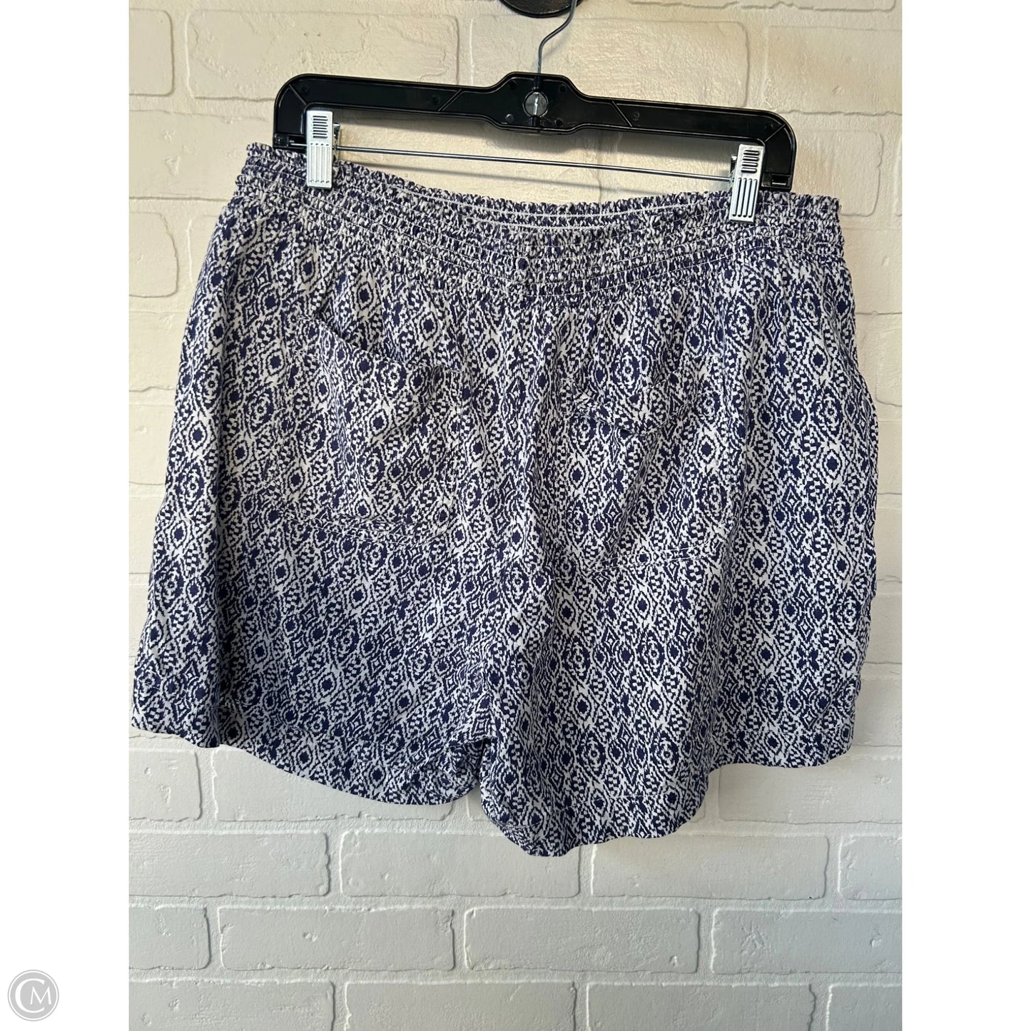 Shorts By Briggs In Blue & White, Size: 16