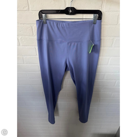 Athletic Leggings By Layer 8 In Blue, Size: 16