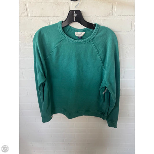 Sweatshirt Crewneck By Universal Thread In Green, Size: L