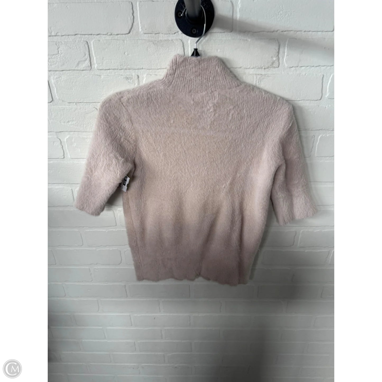 Sweater Short Sleeve By Bailey 44 In Pink, Size: S
