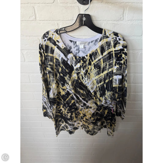 Top Short Sleeve Designer By Coach In Blue, Size: M