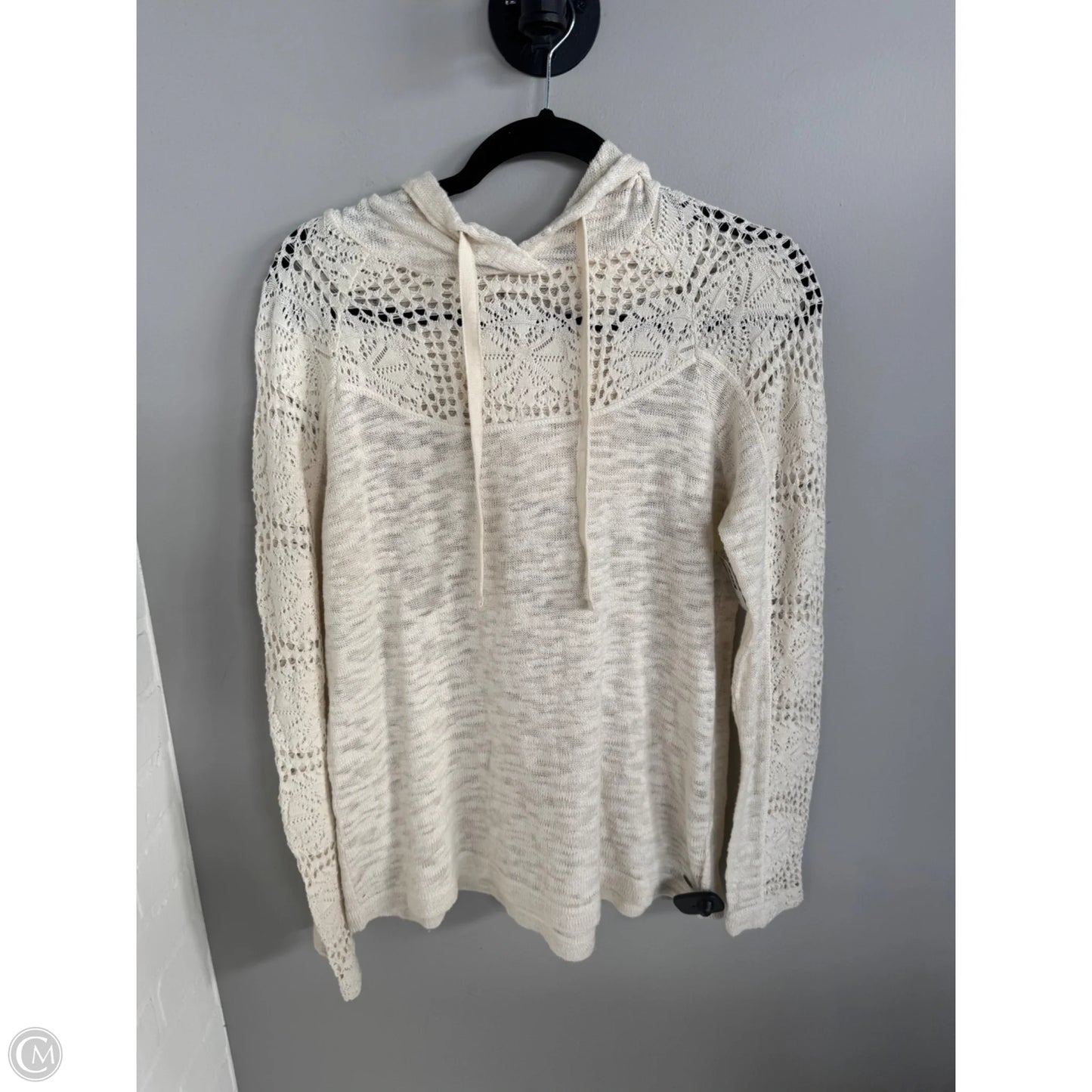 Sweater By Clothes Mentor In Tan, Size: M